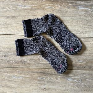 Cute Grey Gray Black Ankle Socks